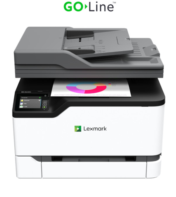 Lexmark MC3224dwe Color Laser All-In-One Printer