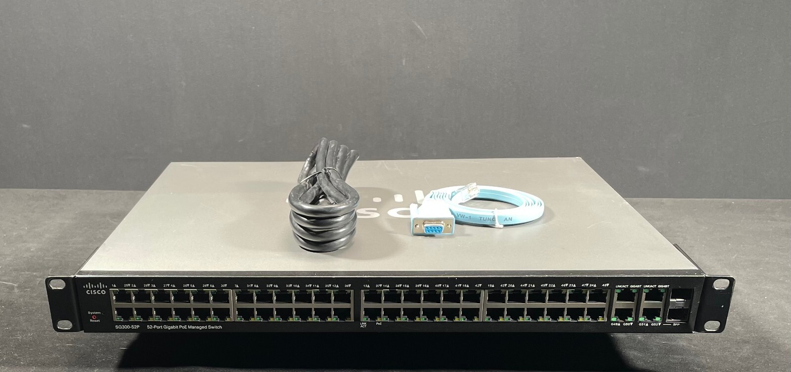 Cisco SG300-52P-K9 SG300-52P 52 Port Gigabit PoE Switch - Same Day Shipping