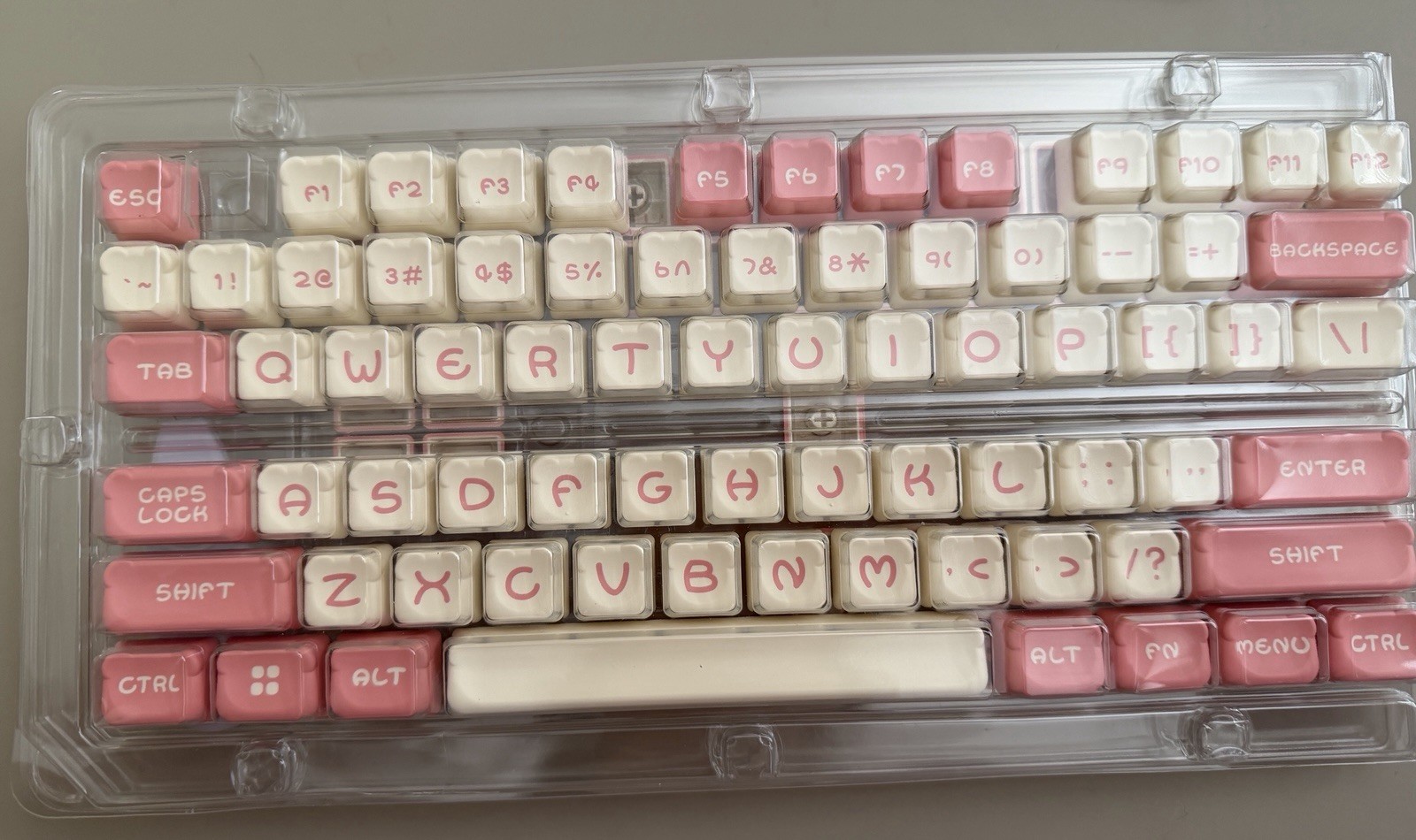 Akko Bear Keycap Set For Mechanical Keyboard 122 Keys Keycaps Only