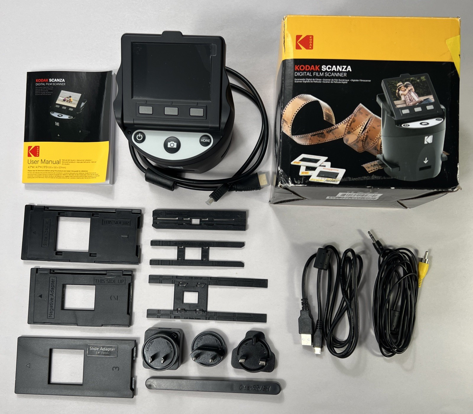 Kodak Scanza Digital Film & Slide Scanner Untested READ