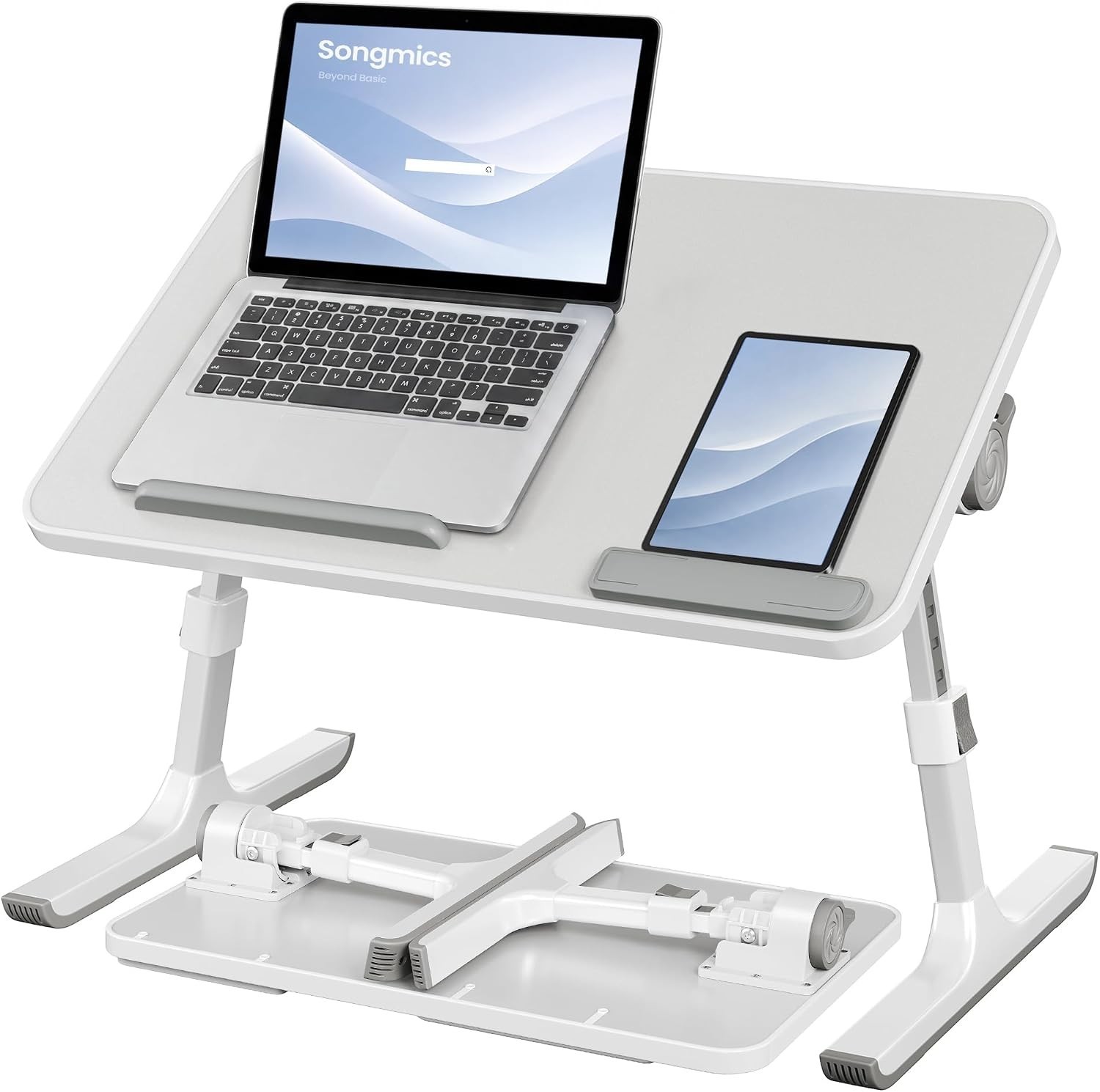 Escritorio Mesa Portatil Para Laptop Para Cama Con Soporte Para Mouse Raton TOP