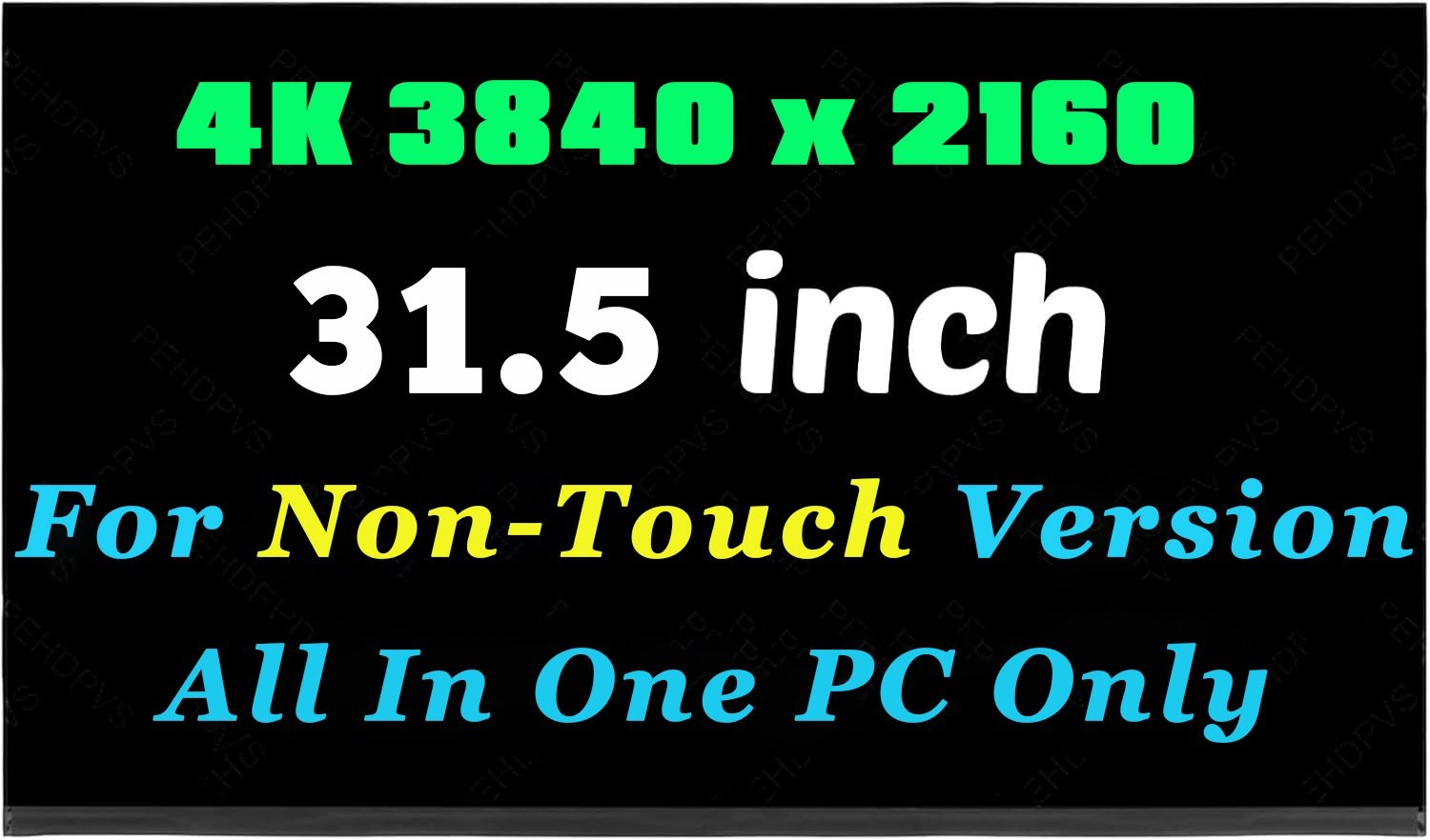 P08182-008 PANEL 31.5 UHD LCD SCREEN DISPLAY WITH FRAME ROMBD KELNG NON-TOUCH