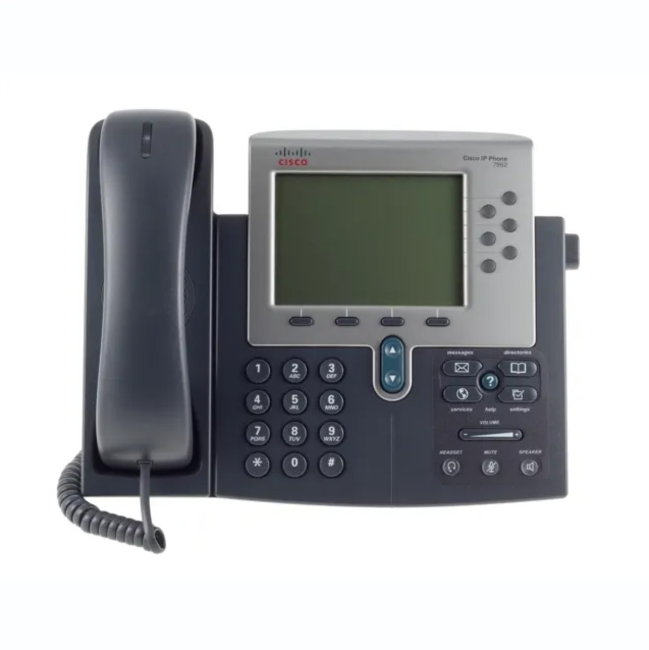 [LOT OF 20] Cisco CP-7962G 7962G 6 Button SCCP VoIP PoE Phone Stand HandSet