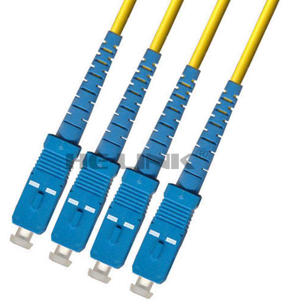 150M SC-SC Outdoor Armored Singlemode 4 Strands Fiber Patch Cord