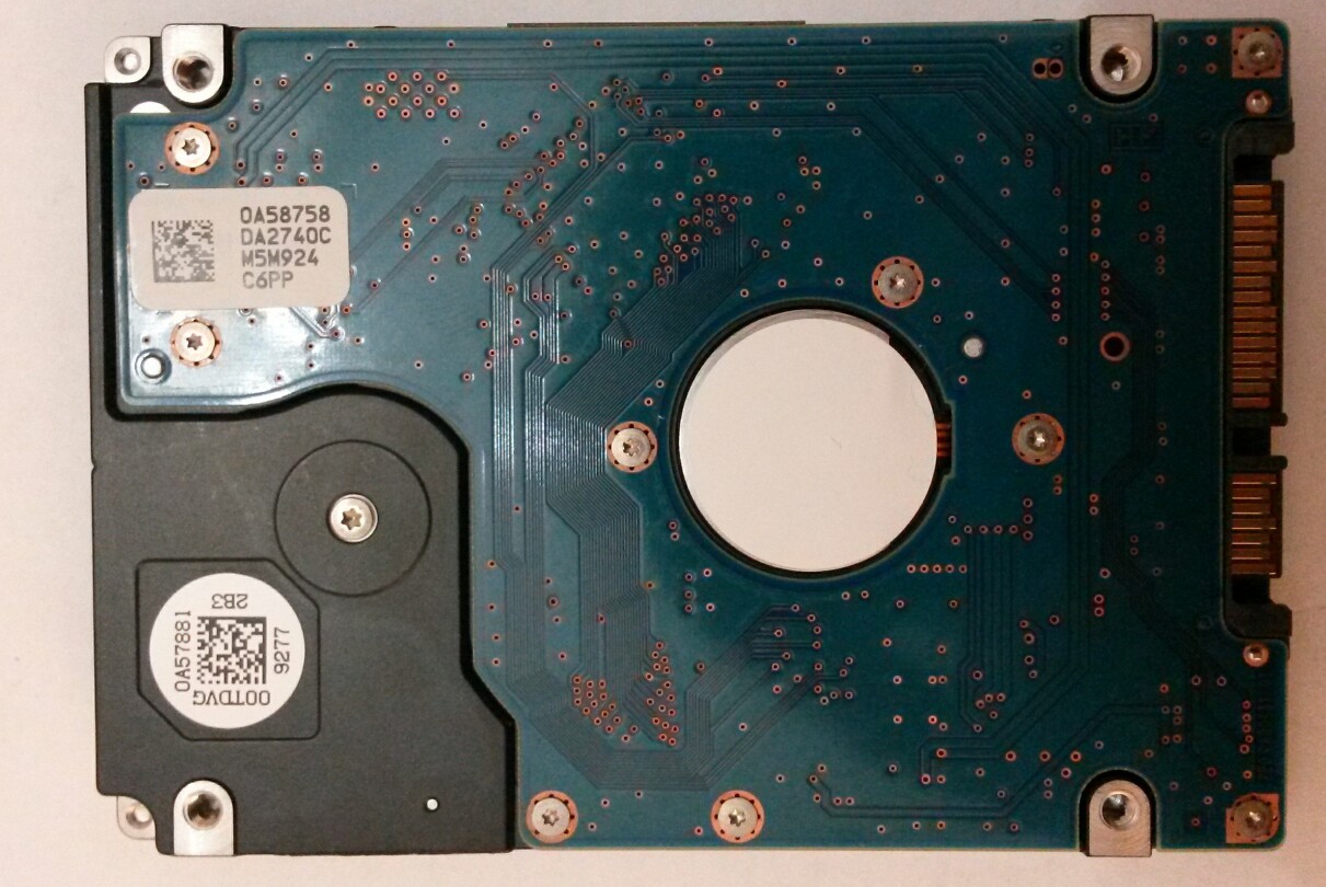 HITACHI HTS545050B9SA02 SATA BOARD ONLY:220 0A90161 01 P/N:0A70465 MLC:DA3031