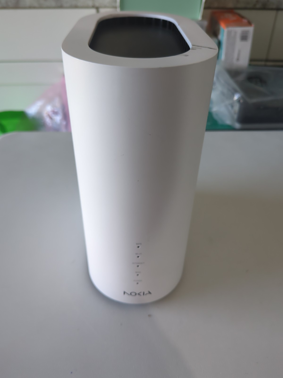 Nokia WiFi Beacon 10 Tri-Band WiFi-6E Router White | No Power Cable Unit Only