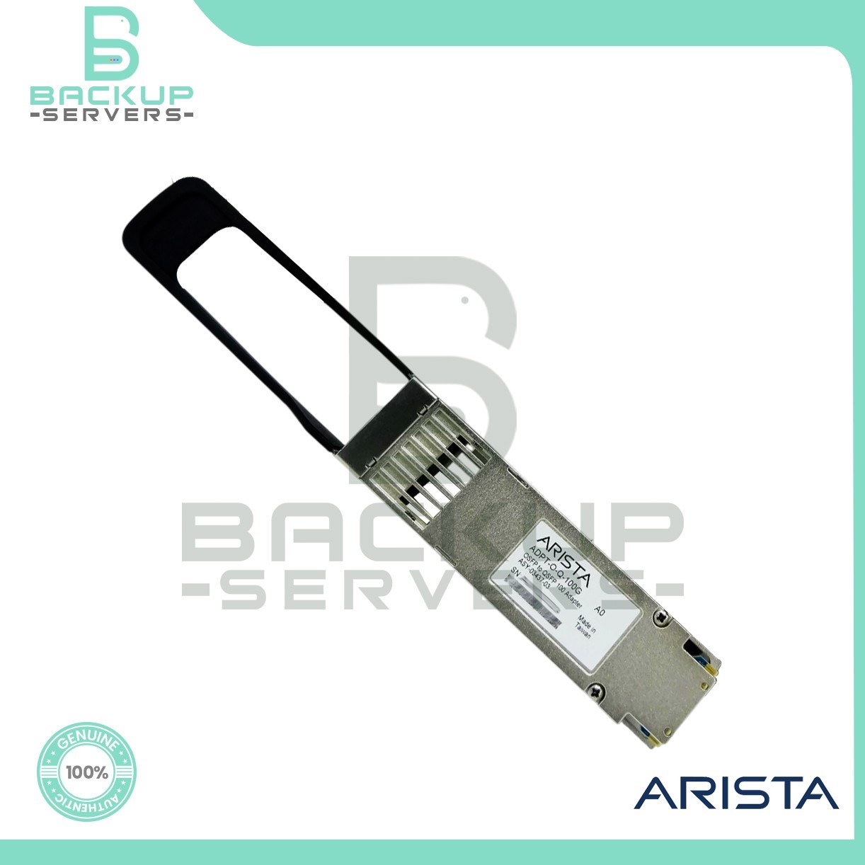 Arista ADPT-O-Q-100G 100GbE OSFP to QSFP Transceiver Adapter Network Module