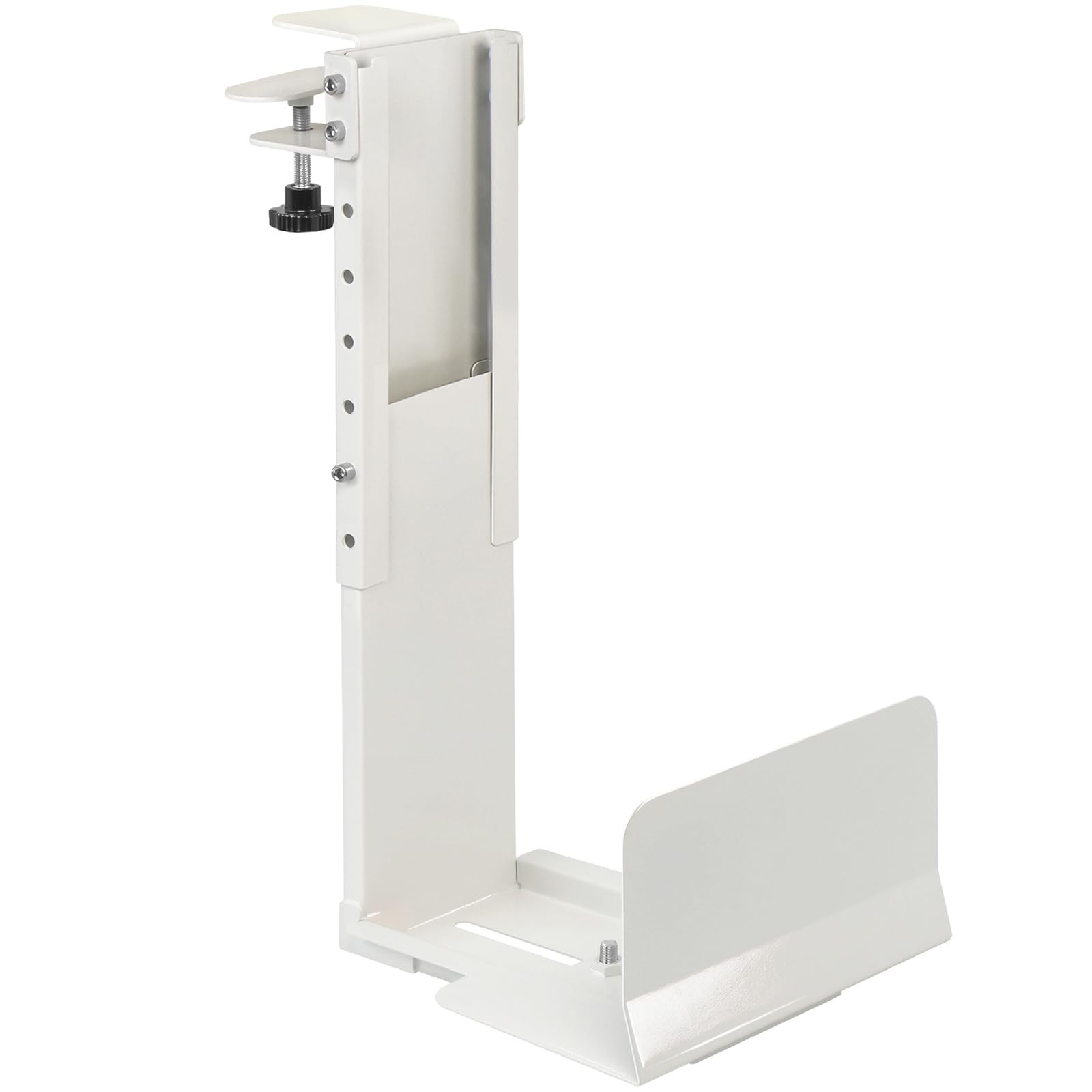 TooCust Adjustable Under Desk PC Mount, Heavy Duty No Drilling Clamp Mount on...