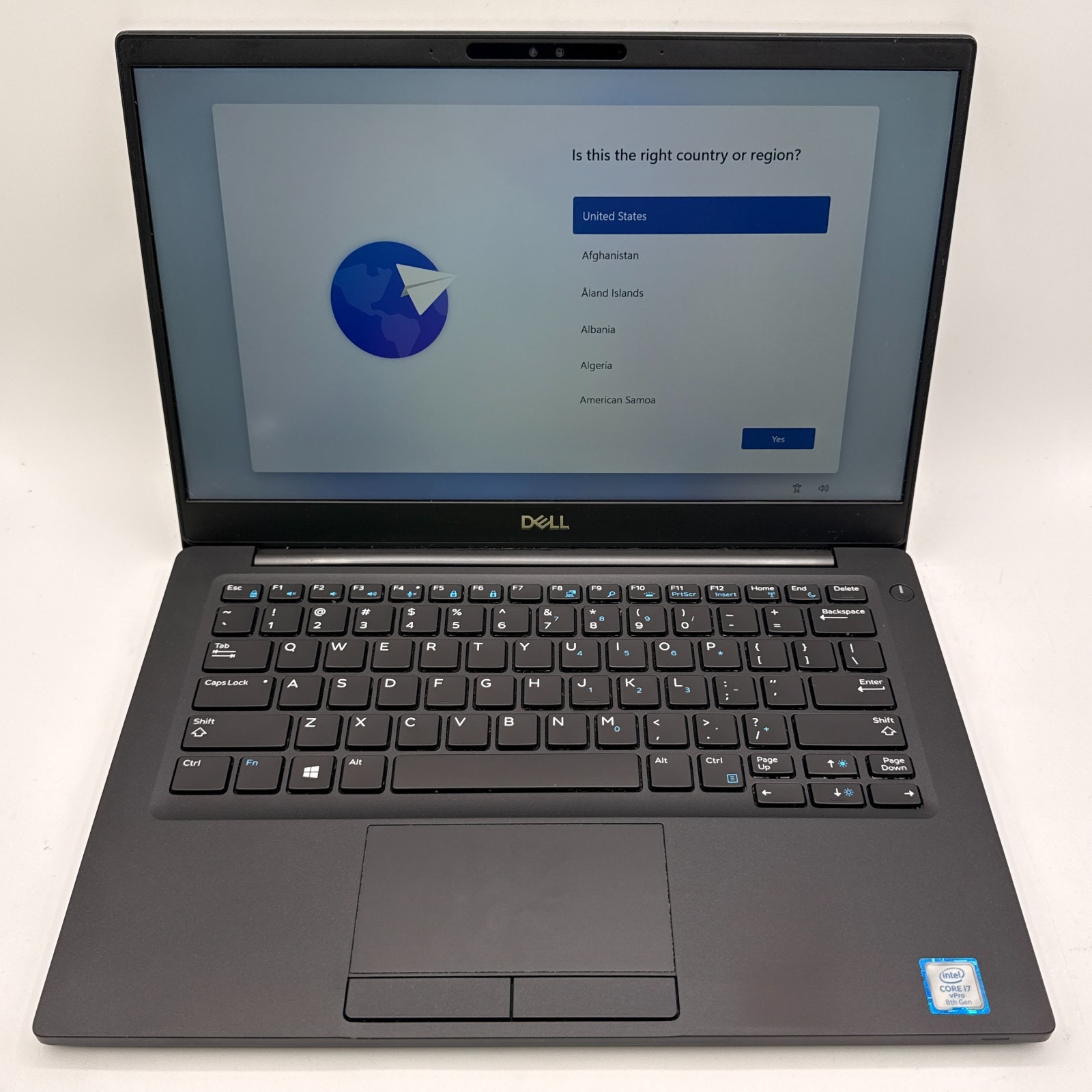 Dell Latitude 7290 Laptop i7-8650U 16GB 256GB SSD Touch Win11 Pro Batt 67%