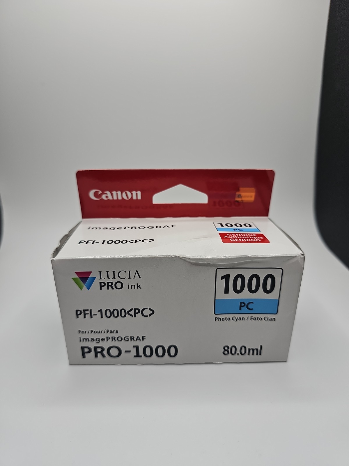Canon PFI-1000 PC LUCIA PRO Photo Cyan Ink Tank (80ml)