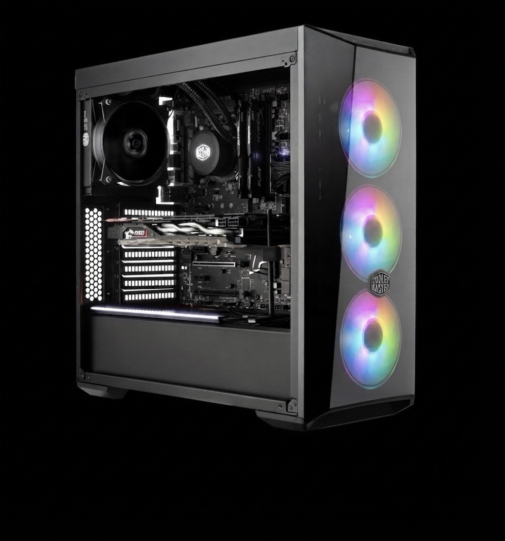 Custom Gaming PC | Ryzen 5 2600 | RX 570 4GB | 16GB RAM | 500GB SSD | Pre-Built