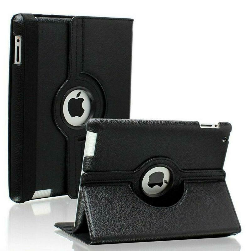 For iPad 10.5''/12.9''2018 Pro Case 360 Degree Rotating Leather Swivel  Case