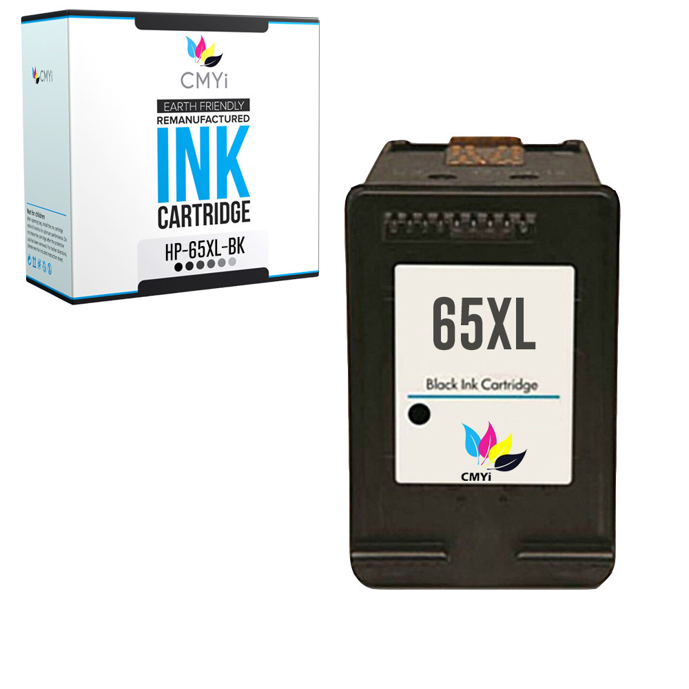 Ink Cartridges for HP 65XL 65 XL Black Cartridge Fits Deskjet Envy Amp Printer