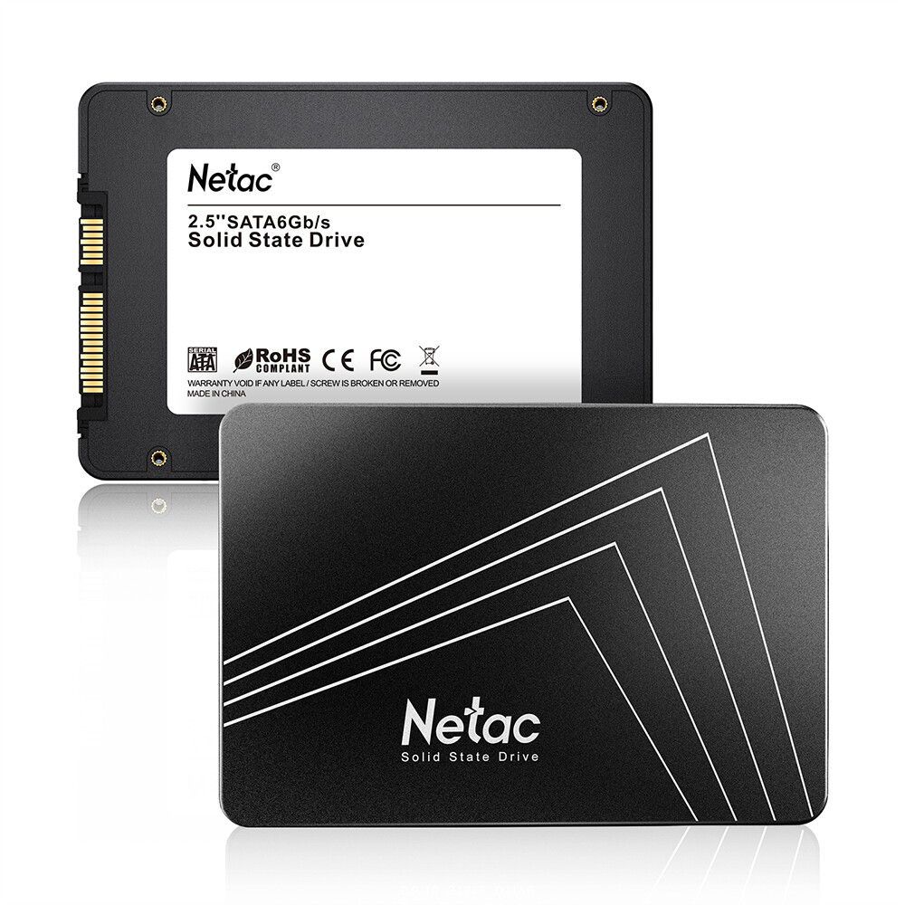 Netac 1TB 512GB 256GB Internal SSD 2.5inch SATA Solid State Drive lot PC Laptop