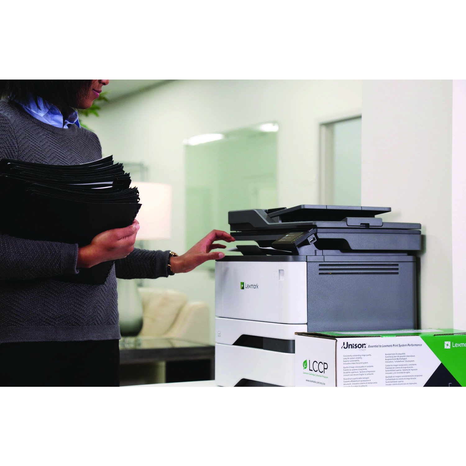 Lexmark 70C0Z50 Imaging Kit, 40000 Page-Yield, Black Tri-Color