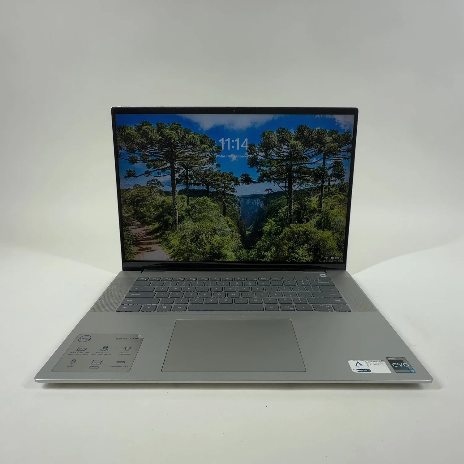 Broken Dell Inspiron P128F001 16" i7-1360P 16GB 1TB SSD Screen and Hinge