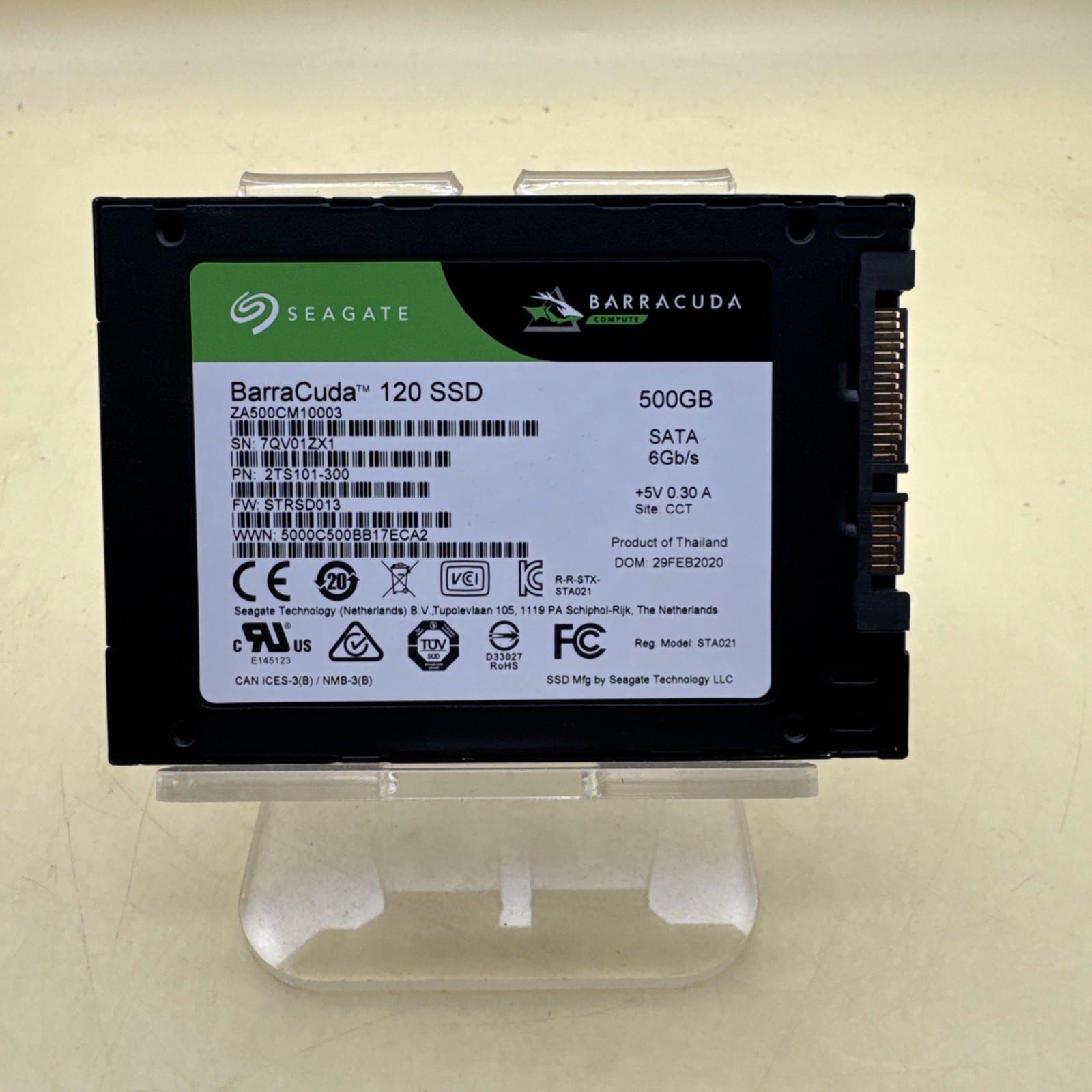 Seagate BarraCuda Compute 120 SSD 500GB 2.5" SATA 2TS101-300