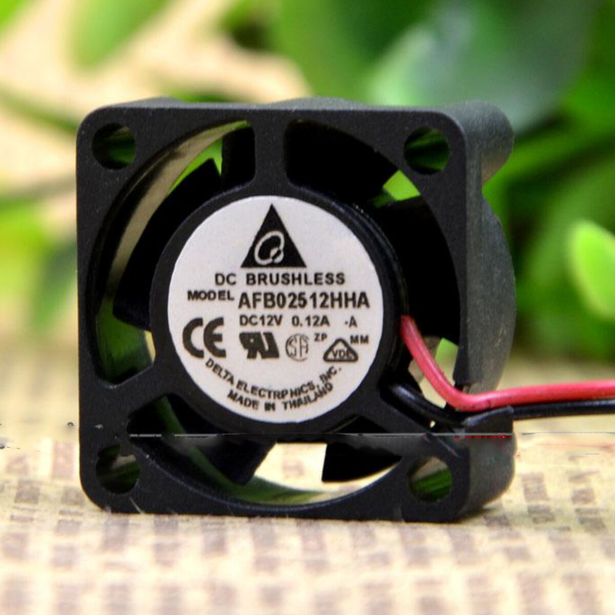 DELTA 12V 0.12A AFB02512HHA 2510 2.5cm Chassis Cooling Industrial Fan Micro