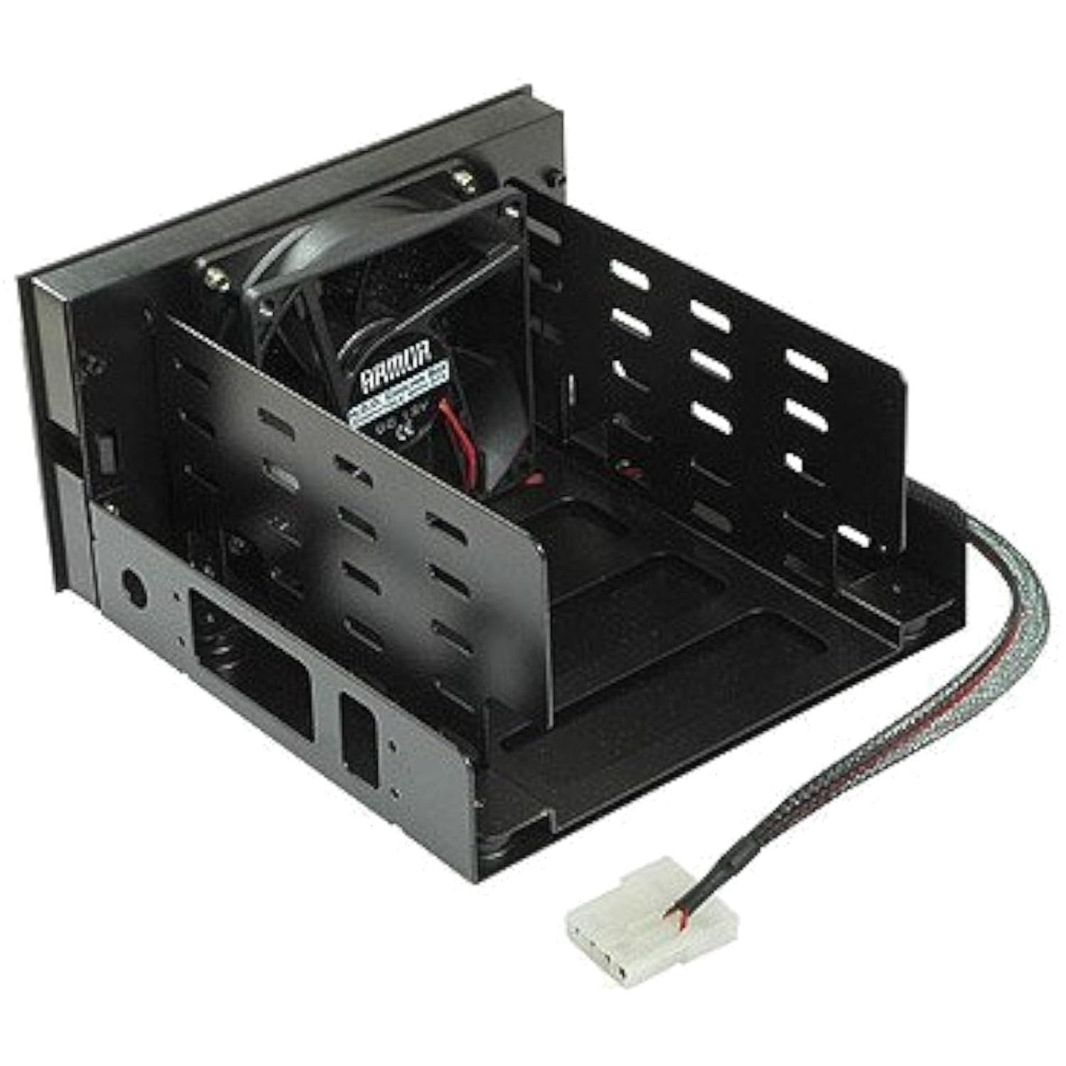 Elegant 5.25" Drive Bay Adapter for Triple 3.5" HDDs - Ultimate Cooling Solution