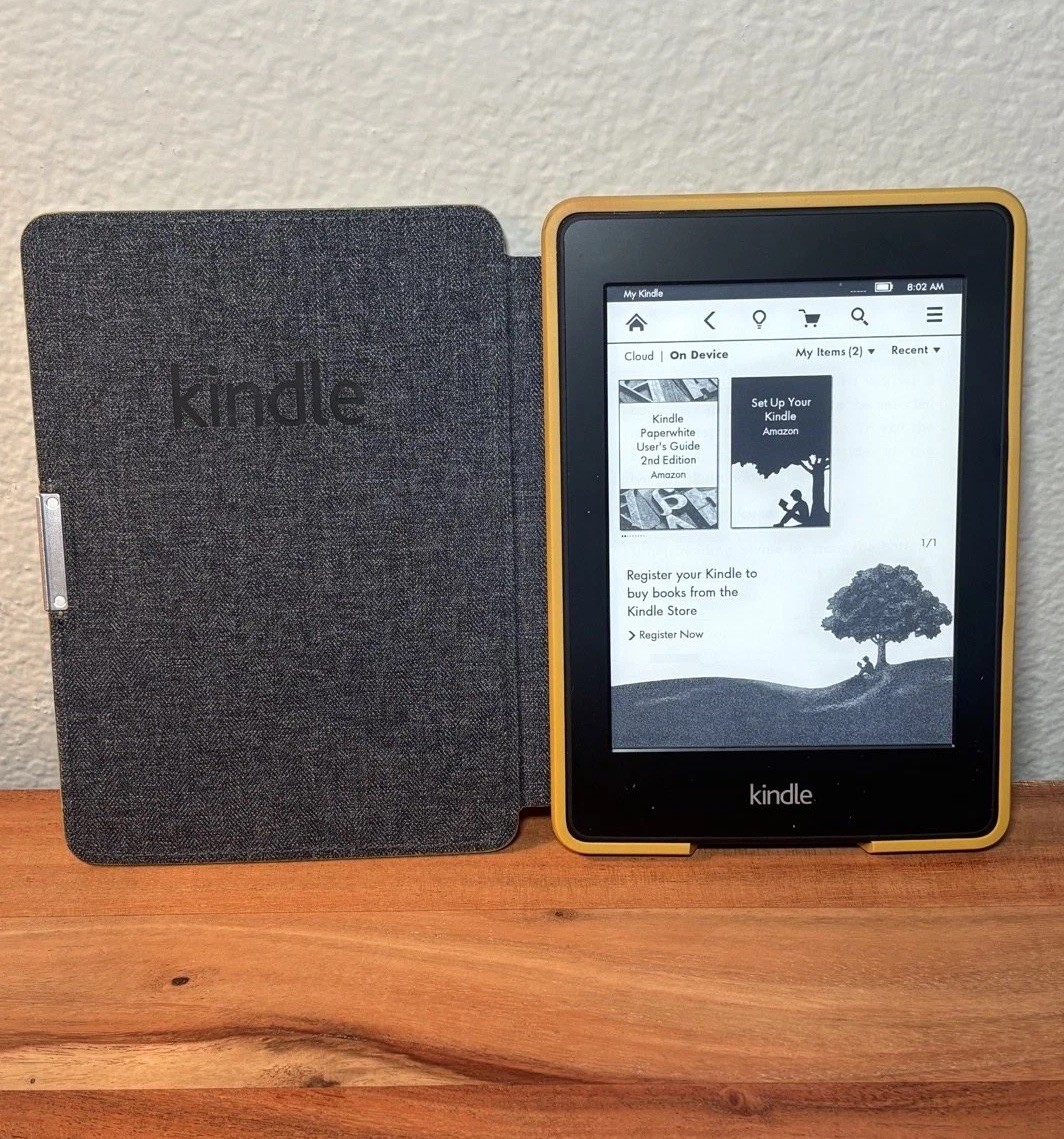 Amazon Kindle Paperwhite (6th Generation) eBook Reader 6" Black WiFi Works GREAT