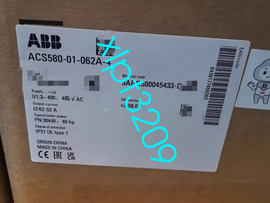 ACS580-01-062A-4 inverter brand new FedEx or DHL