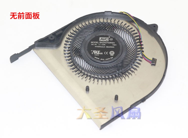 New For AVC BAZA0703R5H Y001 DC5V 0.5A Laptop Cooling Fan