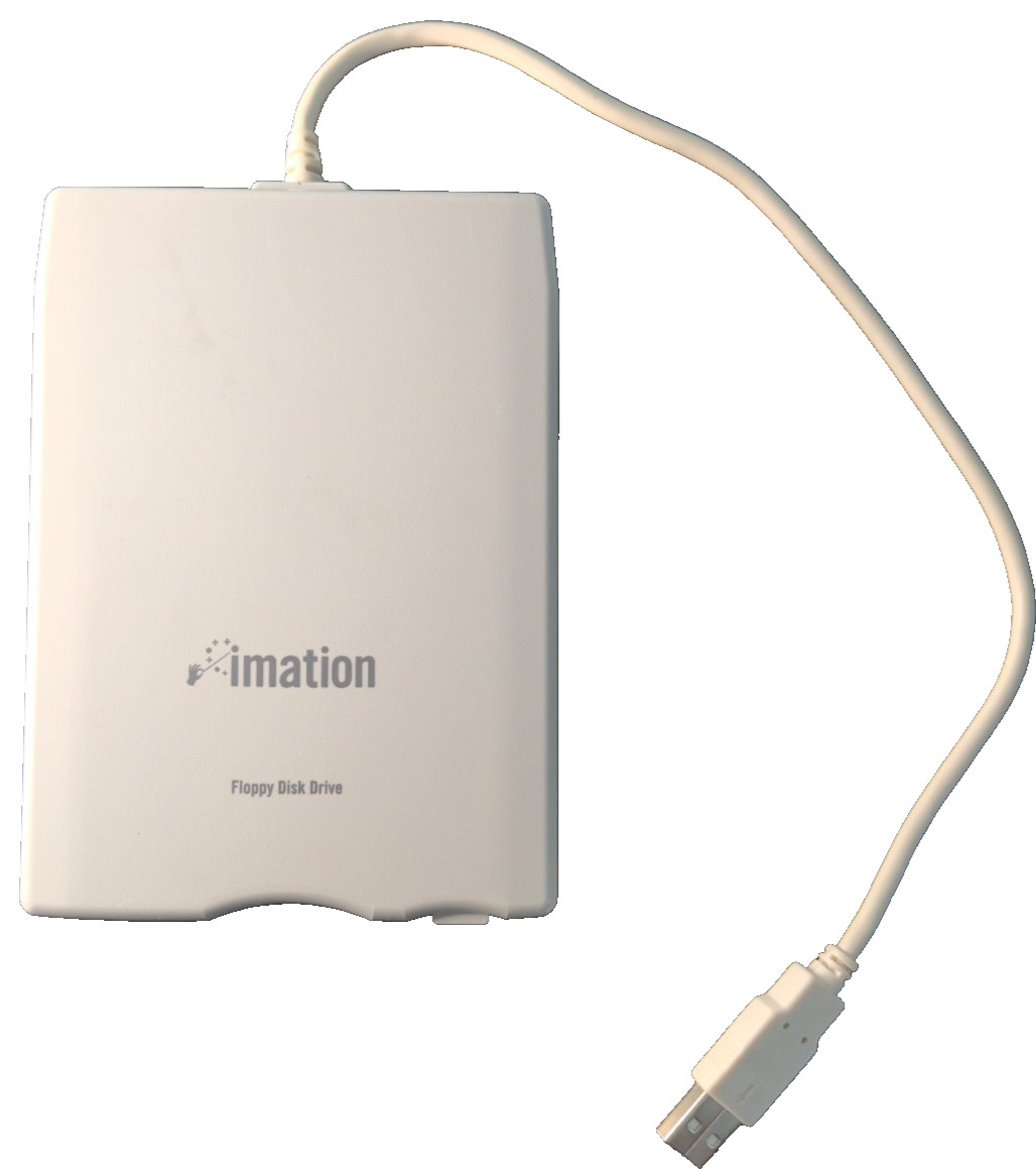 IMATION USB External 3.5" Floppy Disk Drive 1.44MB PC Mac