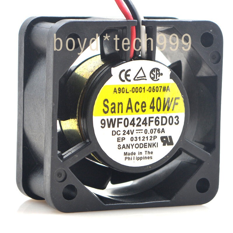 Original FANUC A90L-0001-0507#A 40*40*20MM San Ace 40WF Cooler Fan 9WF0424F6D03