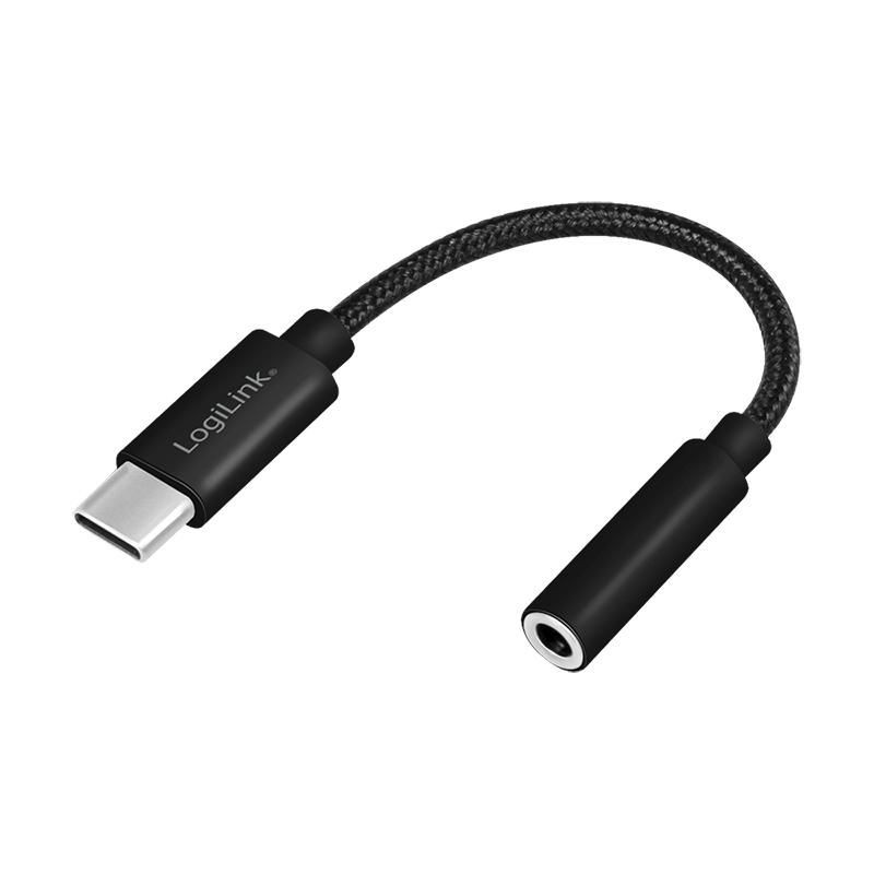 LogiLink W129177993 UA0398 USB-C Audio cable USB-C/M to 3.5 mm, TRRS, 0.13c ~E~