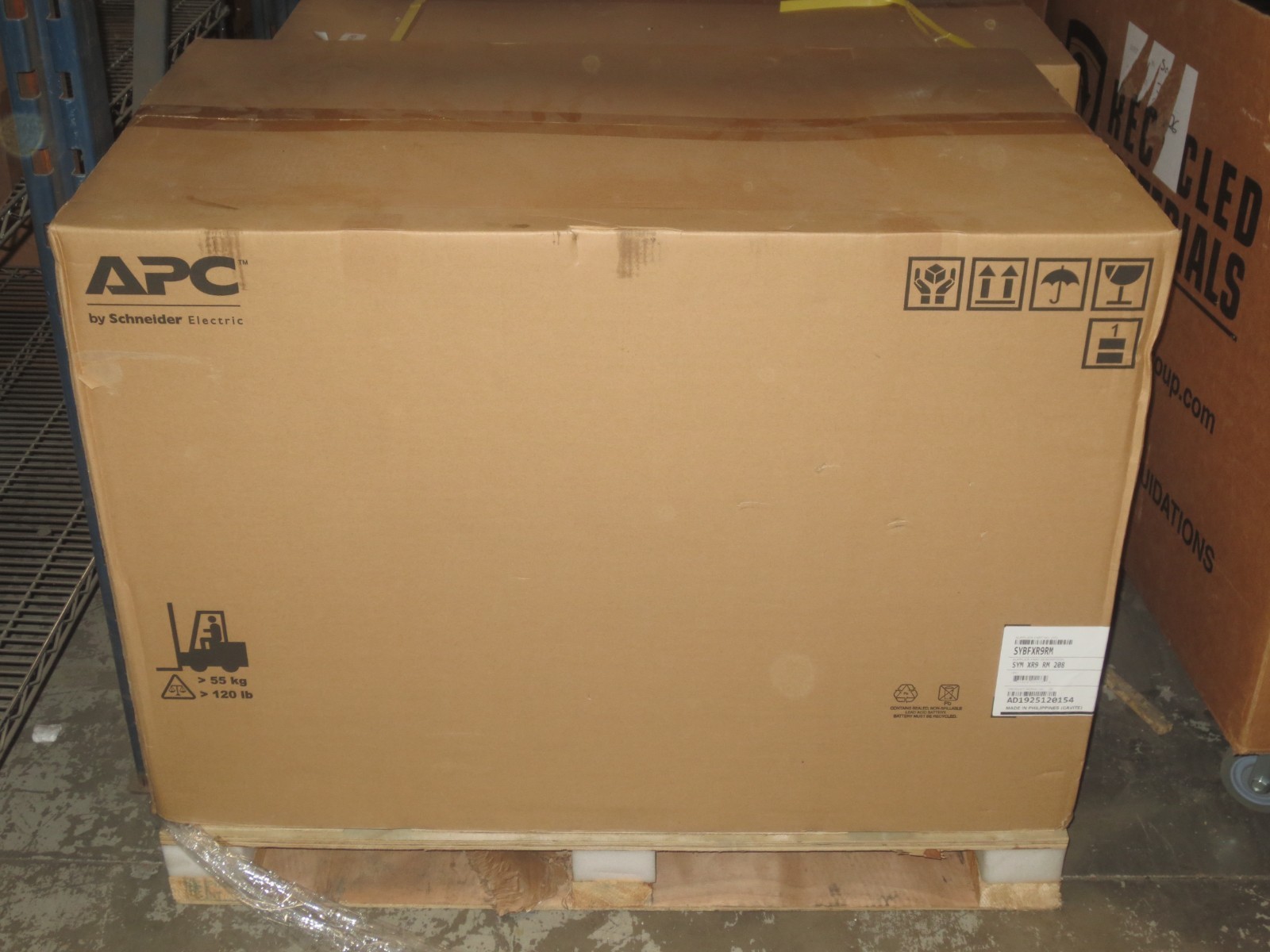 Lot of 2 APC Symmetra LX 9 Battery Enclosure Only SYBFXR9RM - New Factory Sealed