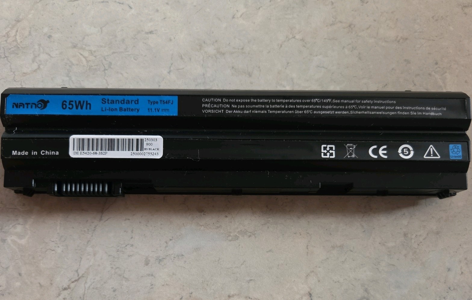 T54FJ Battery For Dell Inspiron 5720 5525 5520 5425 5420 4720 4520 4420 65Wh