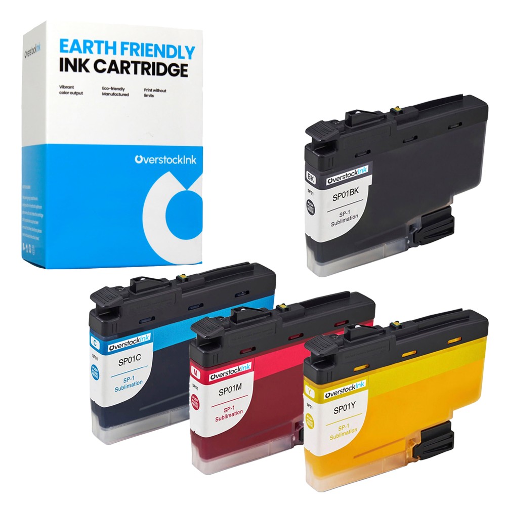 Compatible 4-Pack SP01 Ink fits Brother SP1 Sublimation Printer