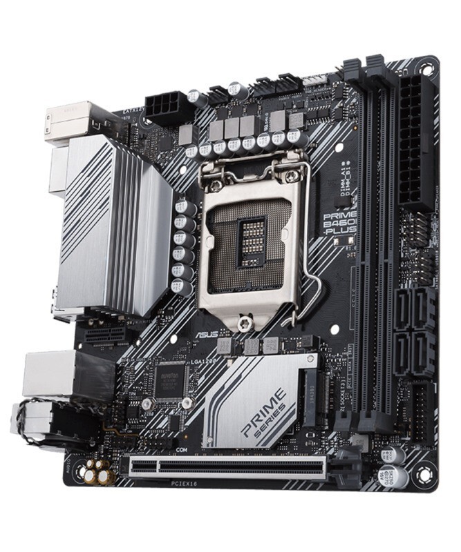 ASUS PRIME B460I-PLUS Motherboard Intel B460 LGA 1200 2 x DDR4 M.2 Mini ITX HDMI