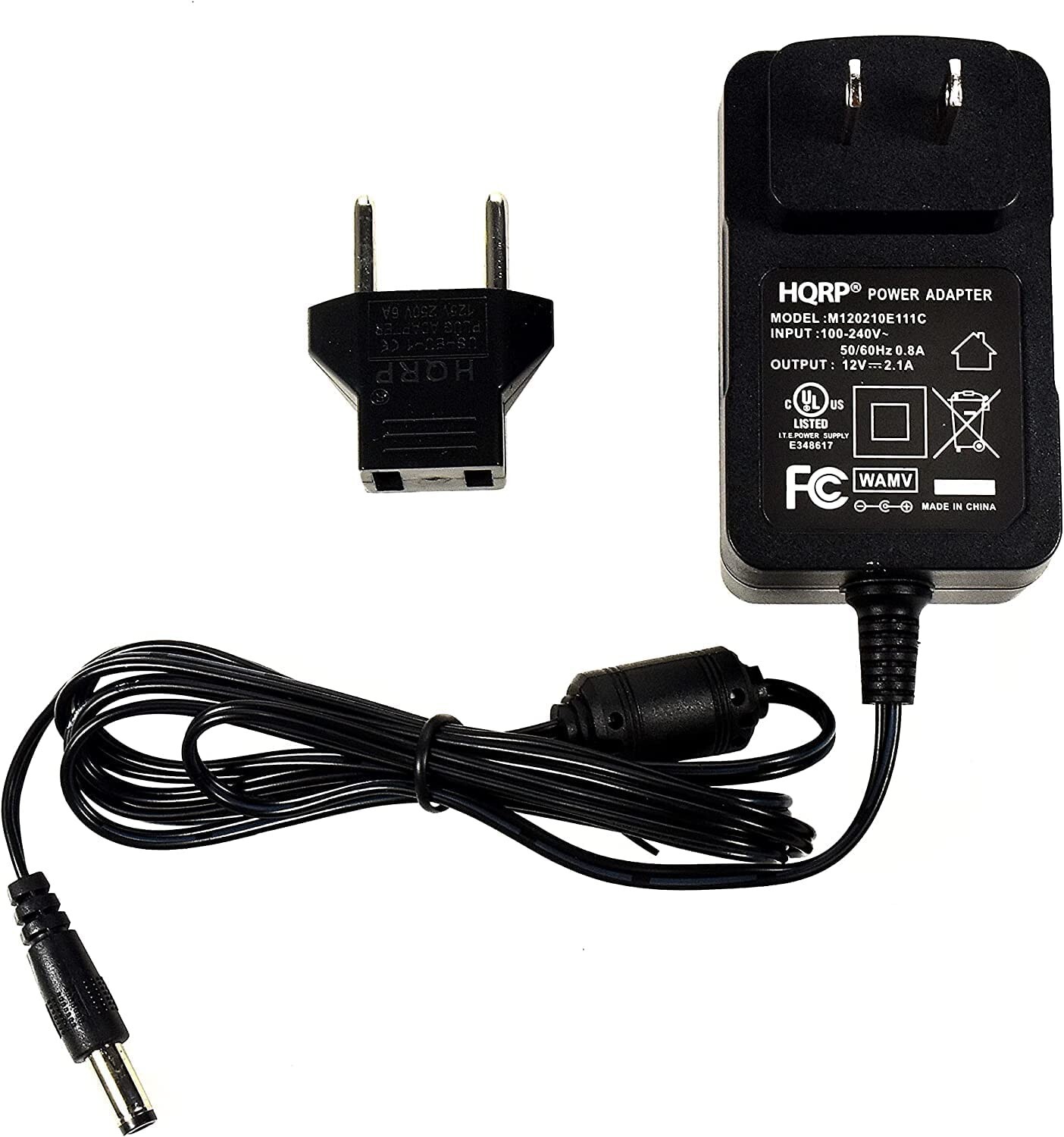 HQRP AC Power Adapter for WD ADS-24P-12-2 1224G ADS-24S-12 1224GPCU HDD
