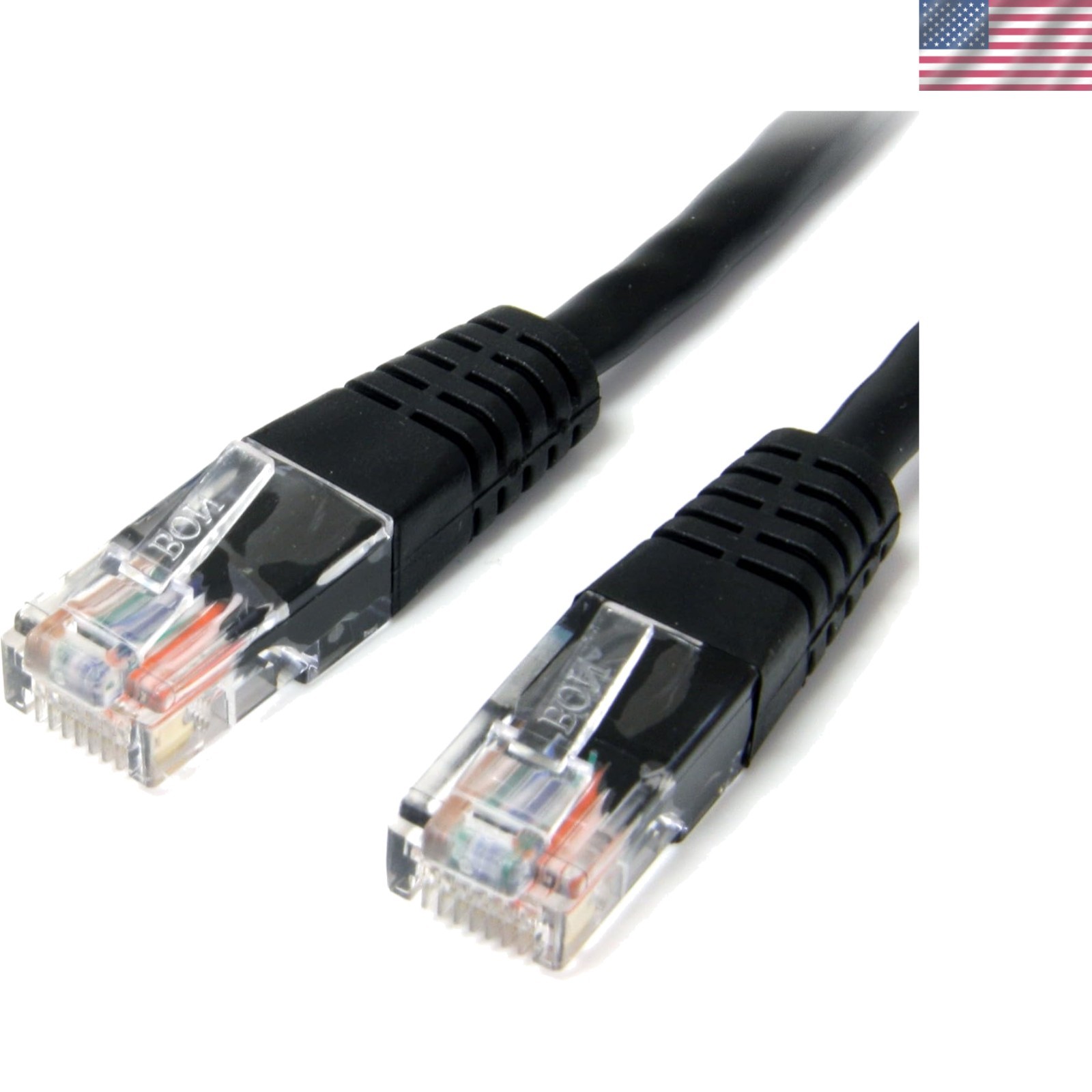 StarTech 3ft Cat5e Snagless Ethernet Cable - 1 Gbps, Lifetime  Included