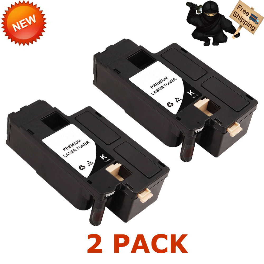 2PK Black 593-BBJX Laser Toner Cartridge for the Dell Multi-Fuction E525w series