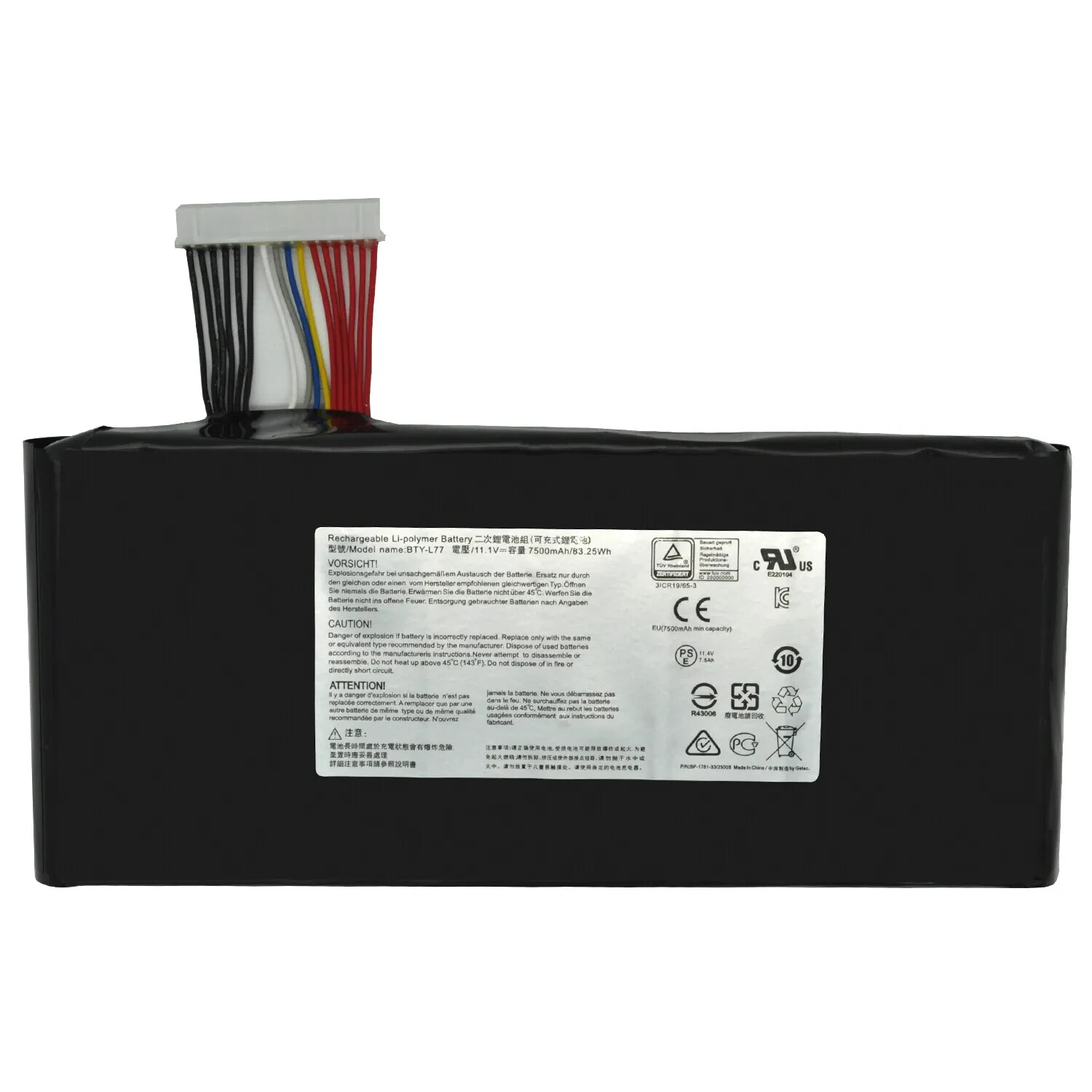 Genuine BTY-L77 Battery for MSI-GT72 2QD GT72S 6QF GT80 2QE GT80S WT72 6QJ 6QM
