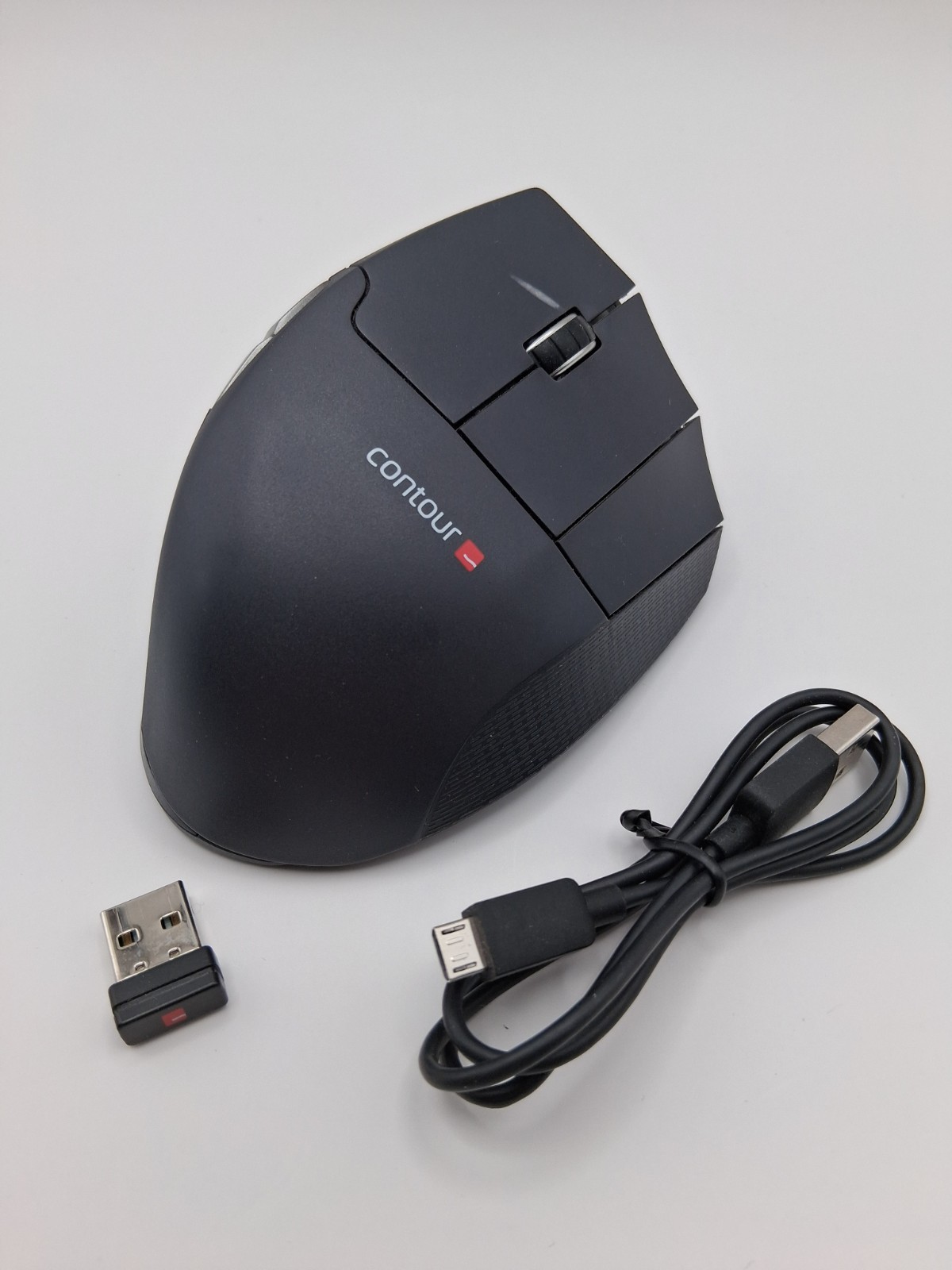 Contour Unimouse Wireless Ergonomic Vertical Adjustable 35-70 Tilt Right-Handed