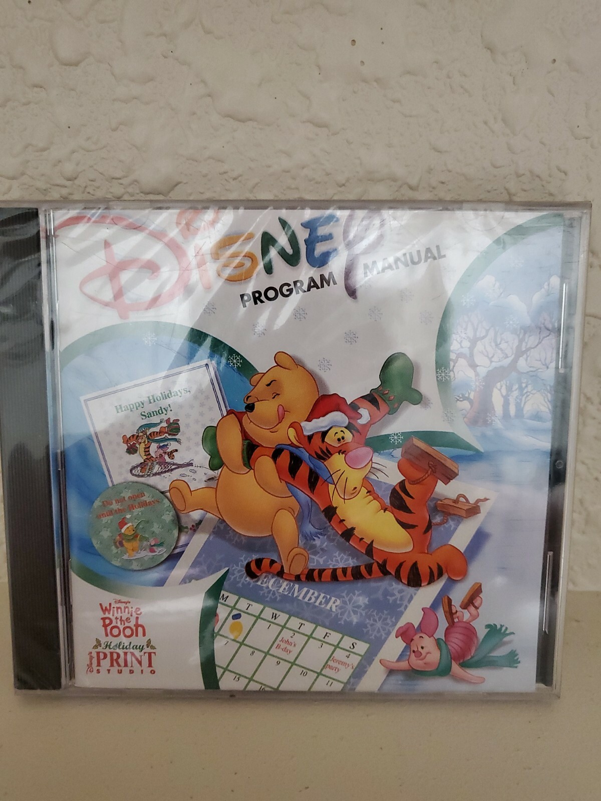 Disney Winnie the Pooh Holiday Print Studio Brand New Factory Sealed