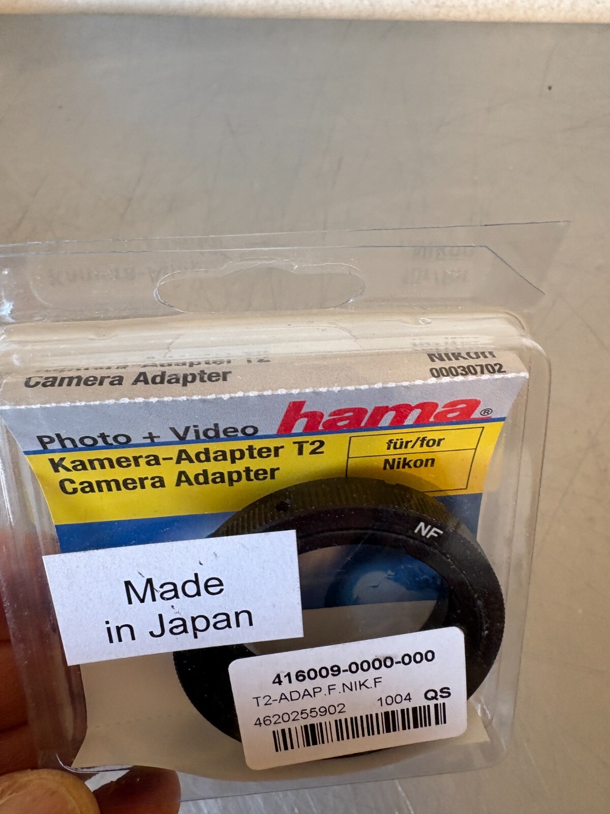 Hama Photo & Video Kamera Adapter T2 for Nikon T2-ADAP.F.NIK.F