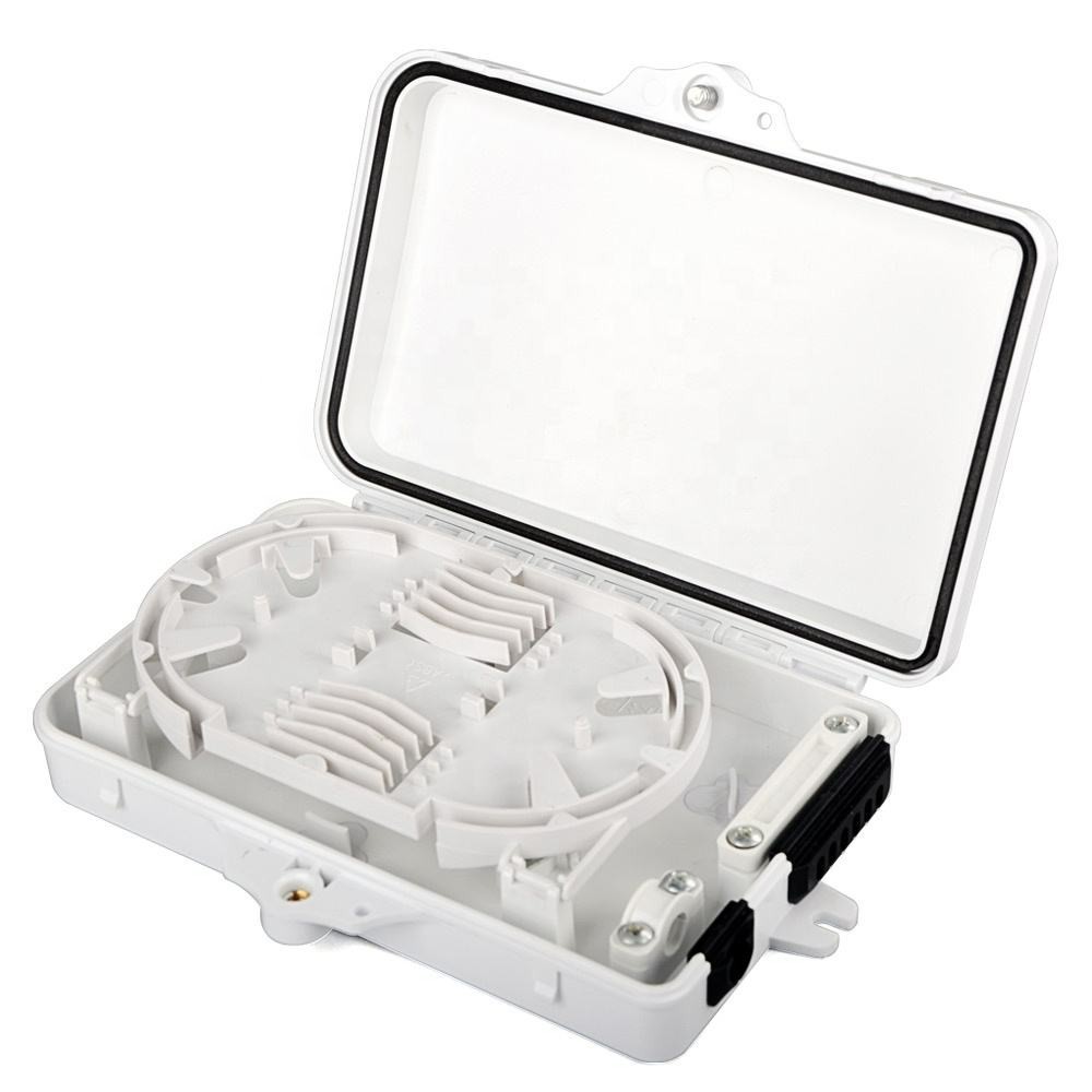 6-Cores FTTH Fiber Optic Box 6-Port Fiber Terminal Box ABS Fiber Optic Equipment