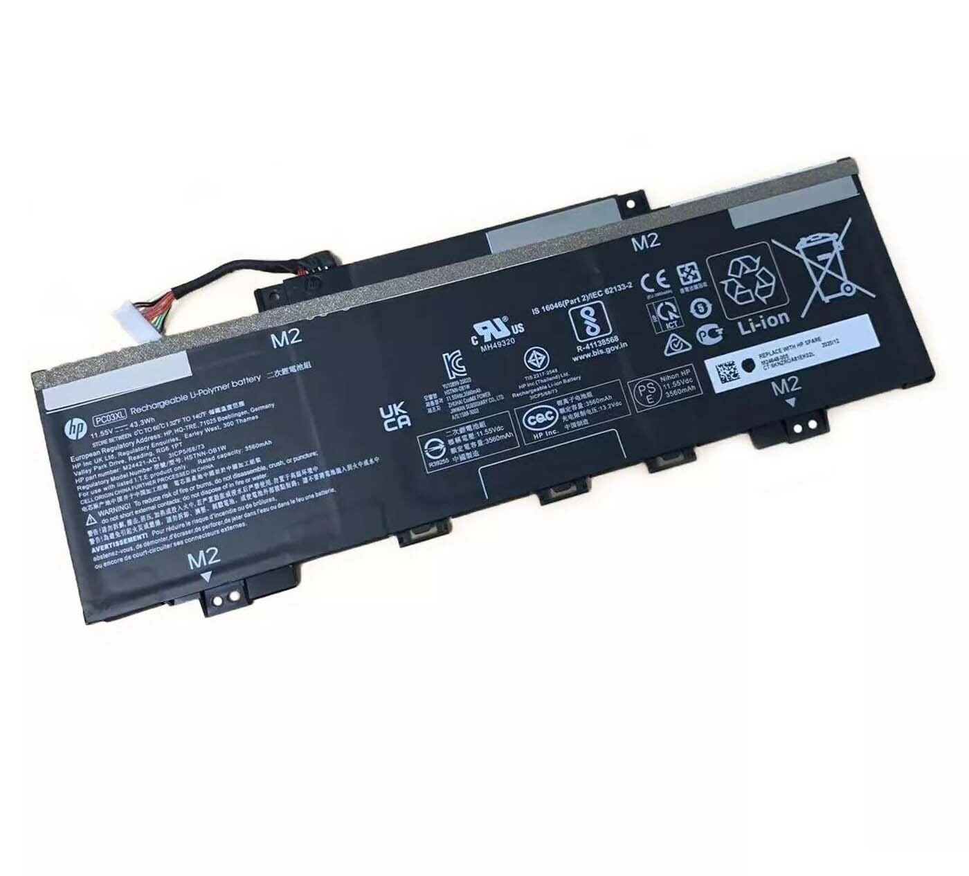 Genuine Battery PC03XL TPN-DB0E HSTNN-OB1W For HP Pavilion x360 14 15 Series New
