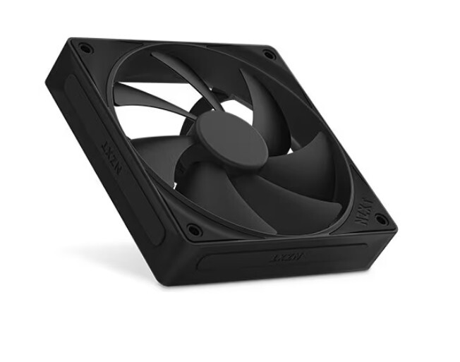 NZXT F120P V2  120MM FAN MATTE BLACK  1 PCS "Express Ship"