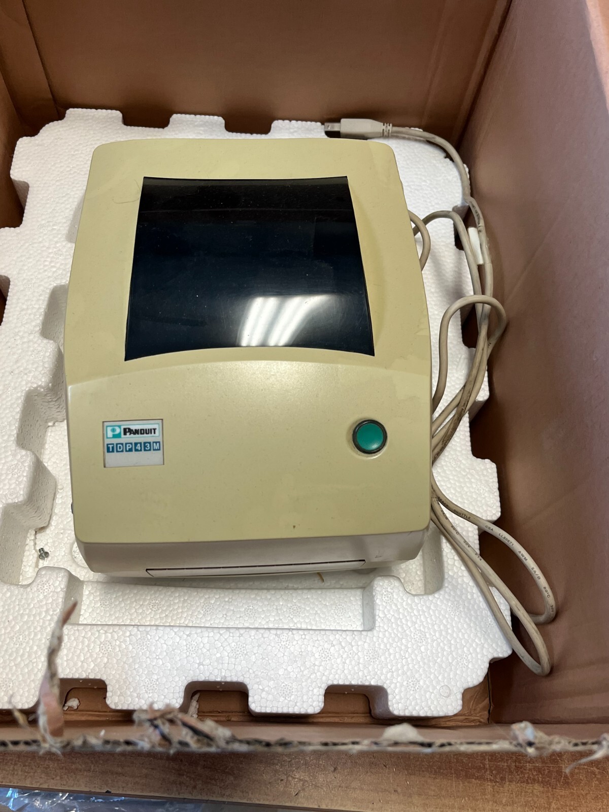 Panduit TDP43ME Desktop Thermal Printer 300 dpi 4 IN/s Print Speed PK1