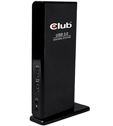 Club 3d Usb 3.0 Dual Display Docking Station - For Notebook/desktop Pc - Usb - 6