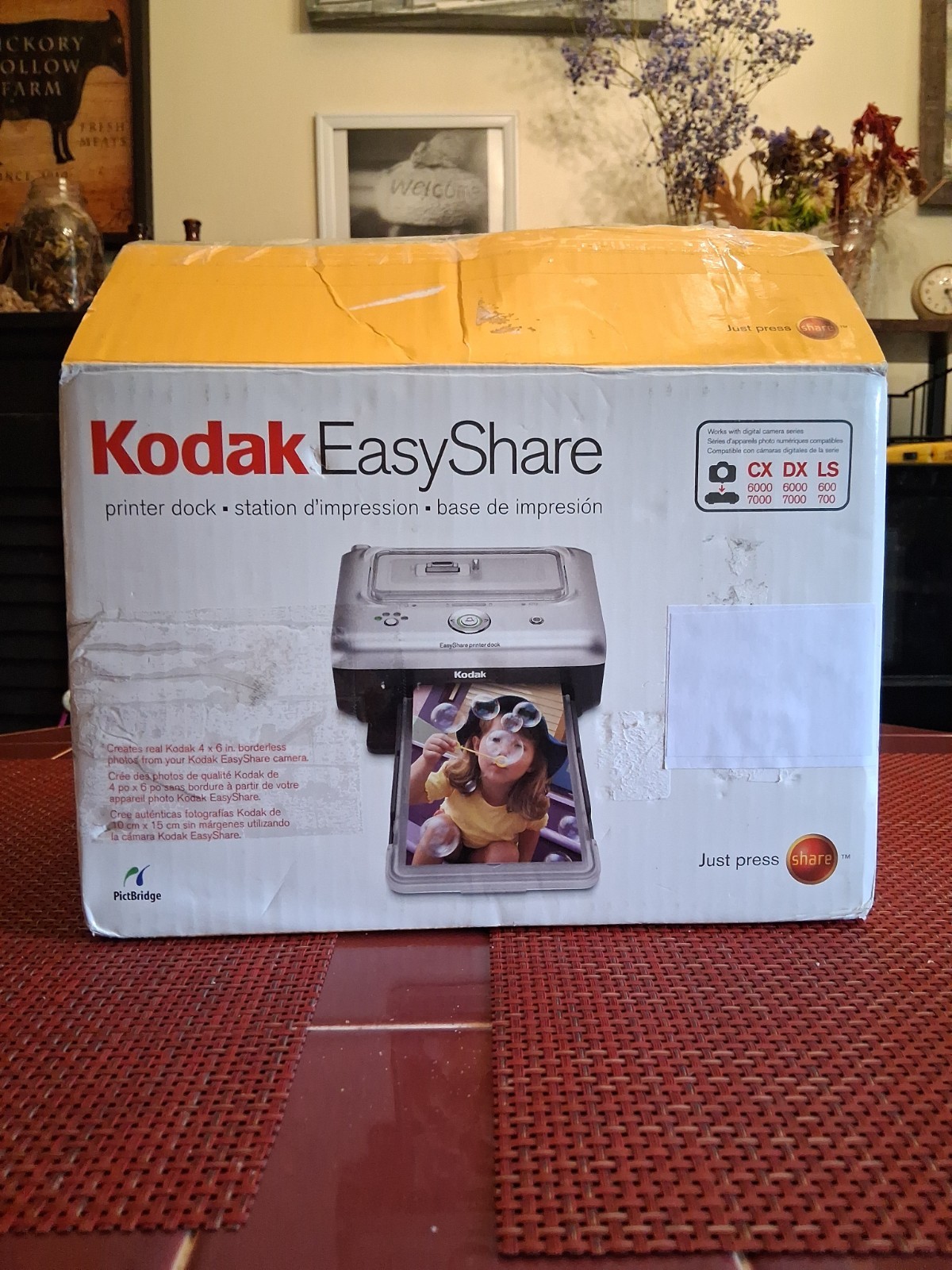 Vintage Kodak EasyShare Printer Dock 6000 ~ Open Box/New/Unused-Content Intact