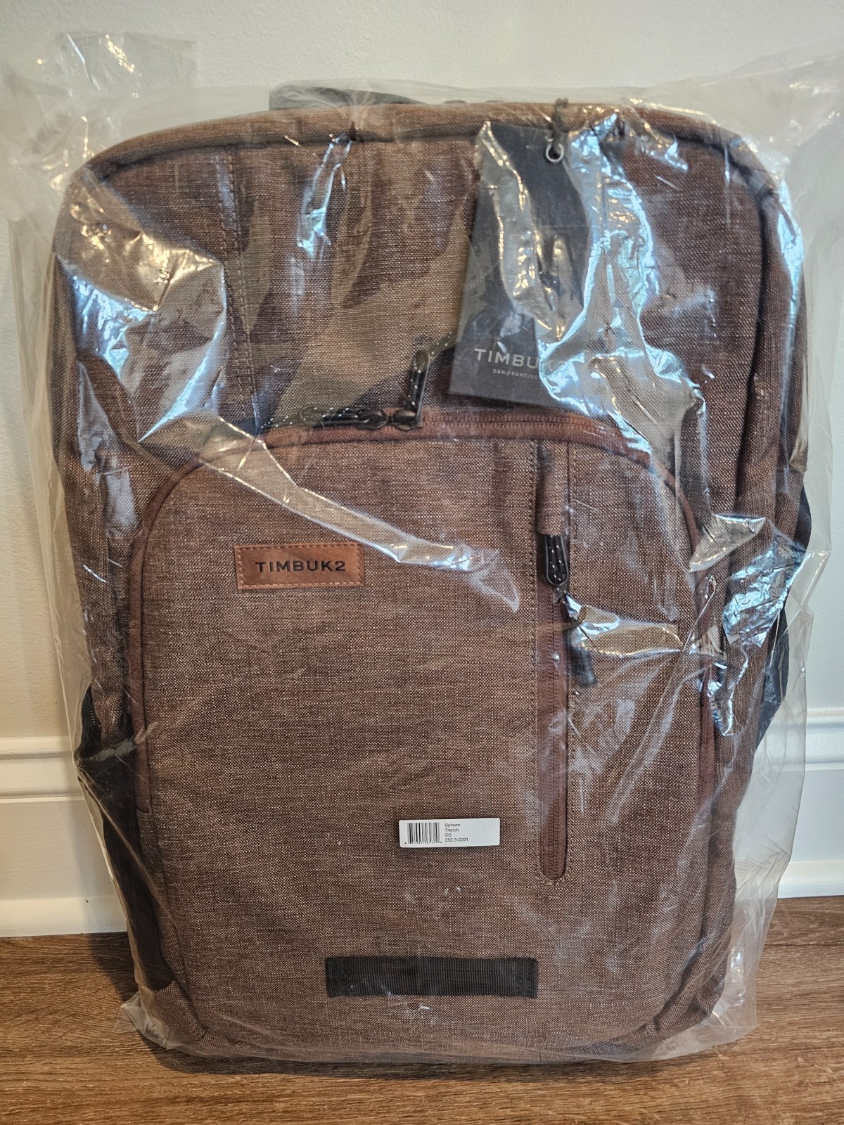 NEW AND SEALED Timbuk2 Uptown Backpack Laptop Bag Trench OS Sienna Brown