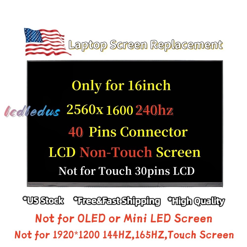 MNG007DA2-3 F Lenovo Legion Pro 5 7 16IRX8 16ARX8 16IRX8H Screen LCD 5D11L40981