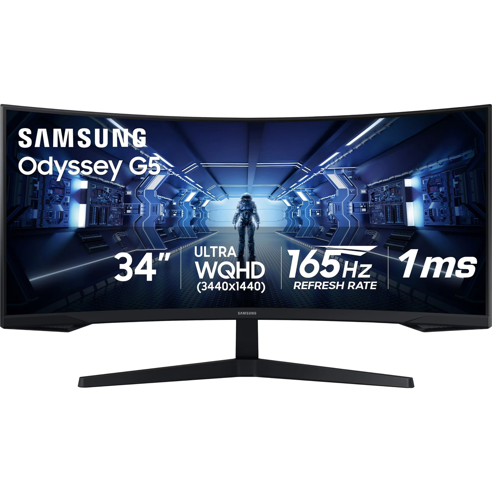 Samsung LC34G55TWDNXZA 34" Odyssey G55T WQHD 165Hz 1ms(MPRT) AMD FreeSync HDR
