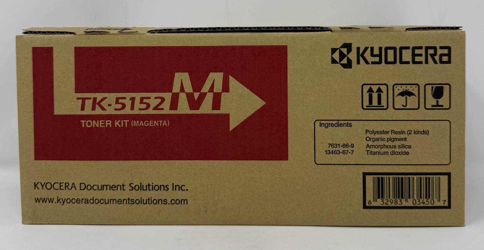 GENUINE KYOCERA TK-5152M MAGENTA TONER P6035cdn M6035cidn M6535cidn NEW OEM
